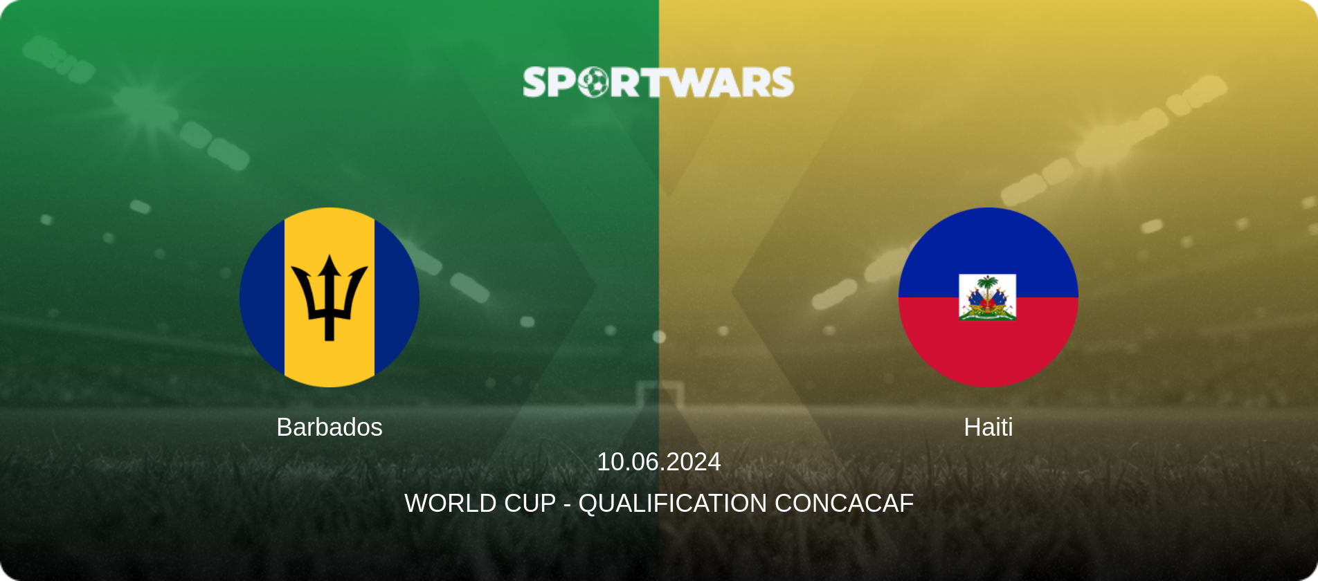 Barbados — Haiti, 10.06.2024 — World Cup - Qualification CONCACAF (match preview)