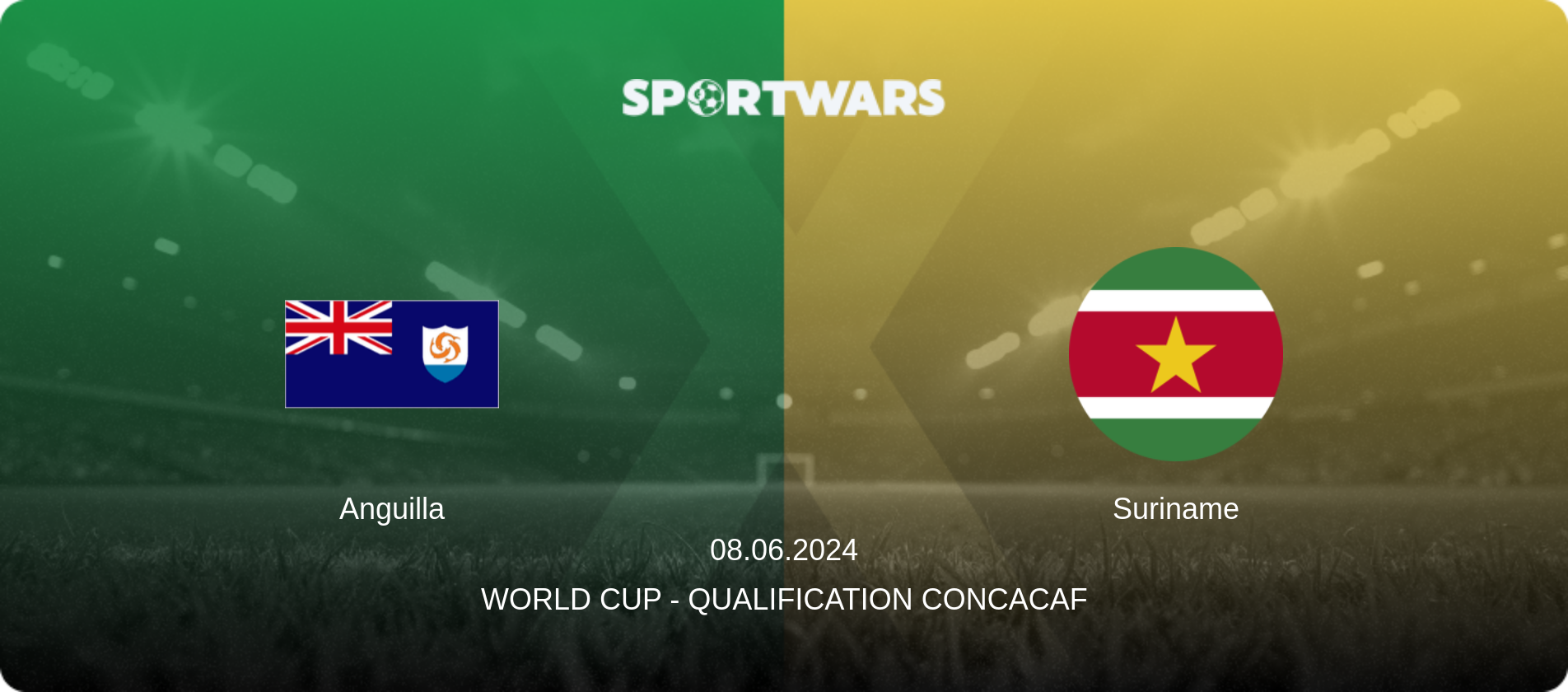 Anguilla — Suriname, 08.06.2024 — World Cup - Qualification CONCACAF (match preview)