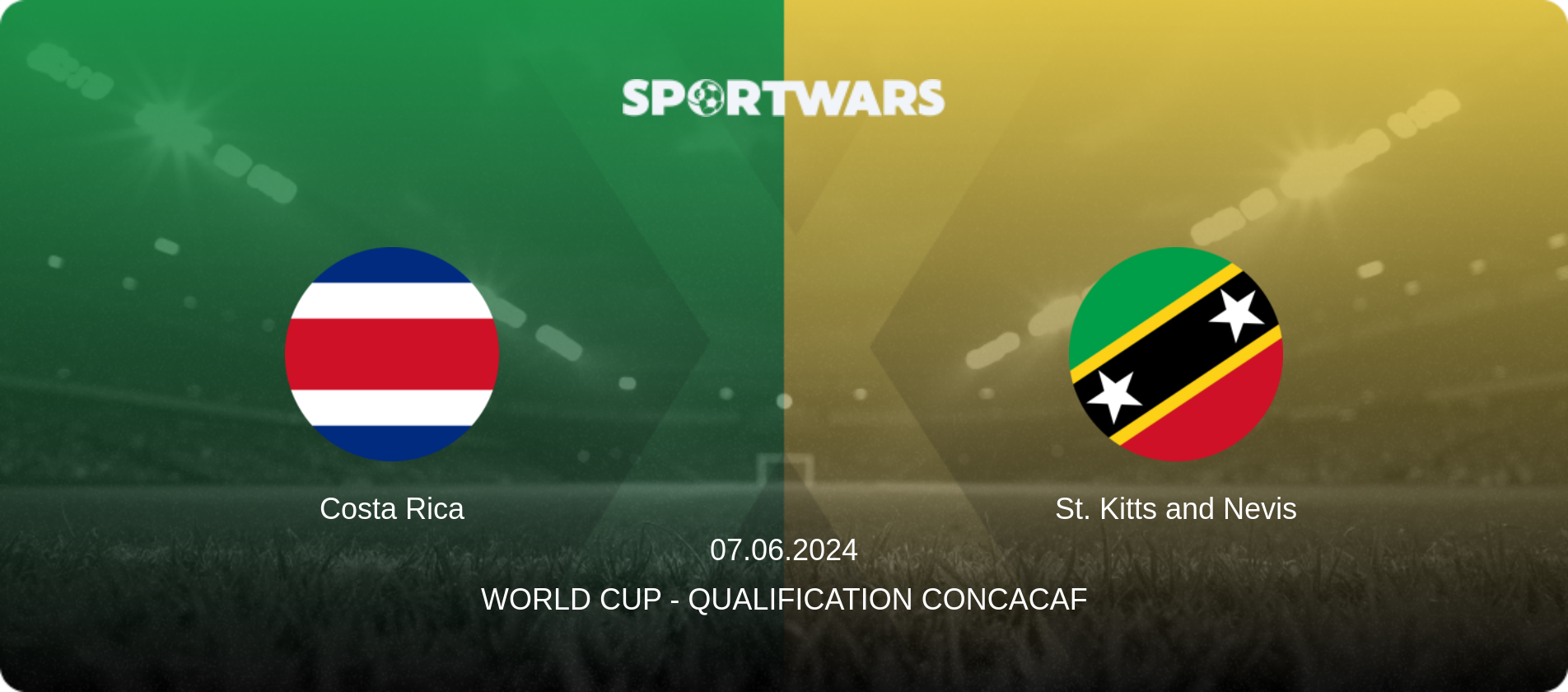 Costa Rica — St. Kitts and Nevis, 07.06.2024 — World Cup - Qualification CONCACAF (match preview)