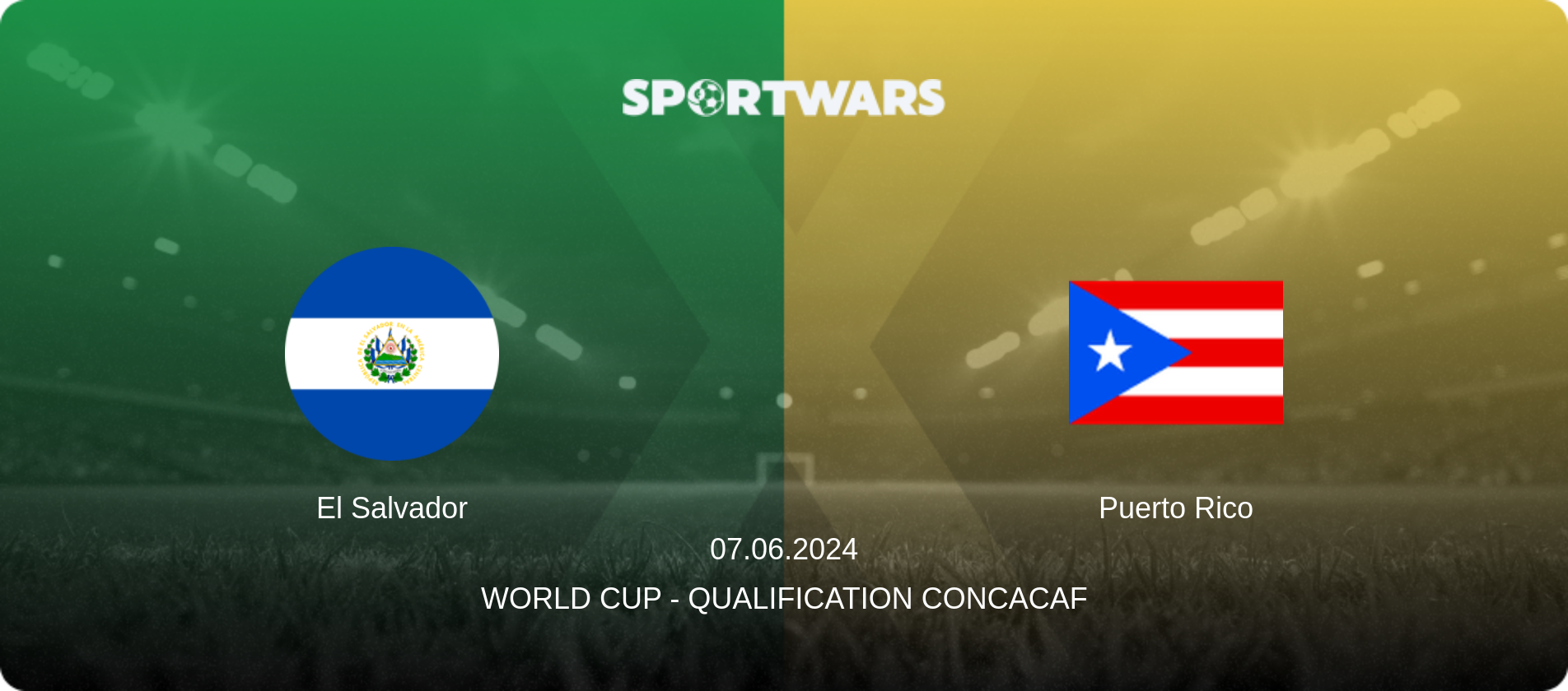 El Salvador — Puerto Rico, 07.06.2024 — World Cup - Qualification CONCACAF (match preview)