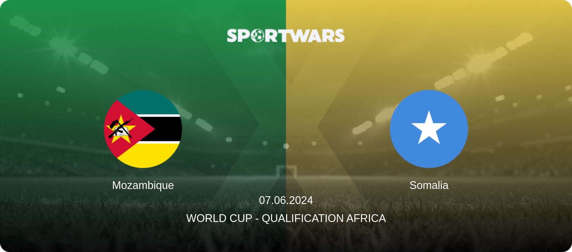 Mozambique — Somalia, 07.06.2024 — World Cup - Qualification Africa (match preview)