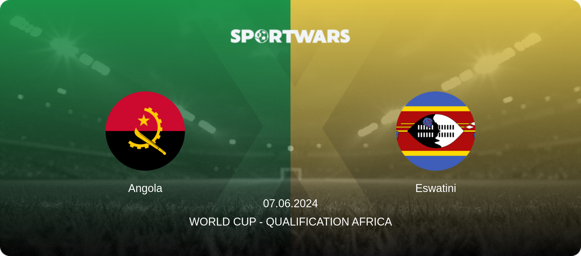 Angola — Eswatini, 07.06.2024 — World Cup - Qualification Africa (match preview)
