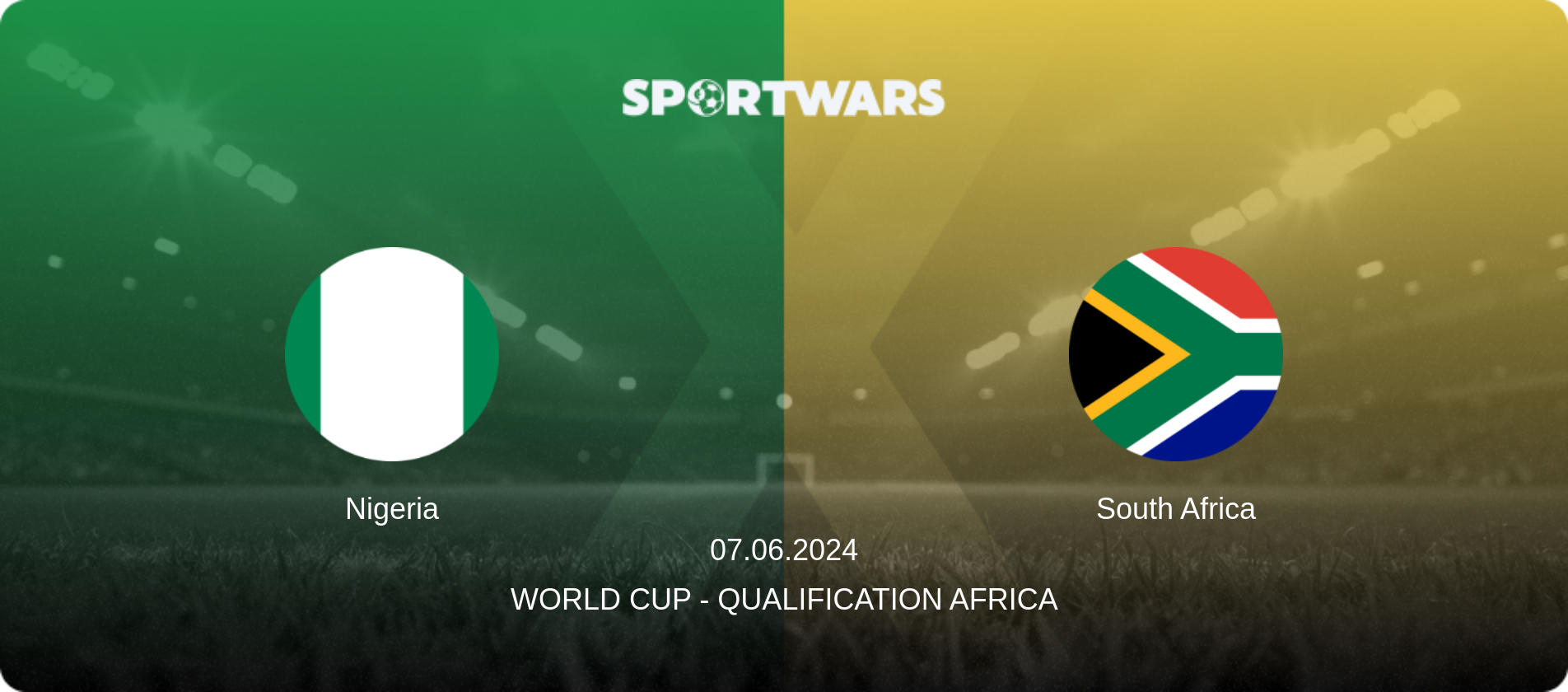 Nigeria — South Africa, 07.06.2024 — World Cup - Qualification Africa (match preview)
