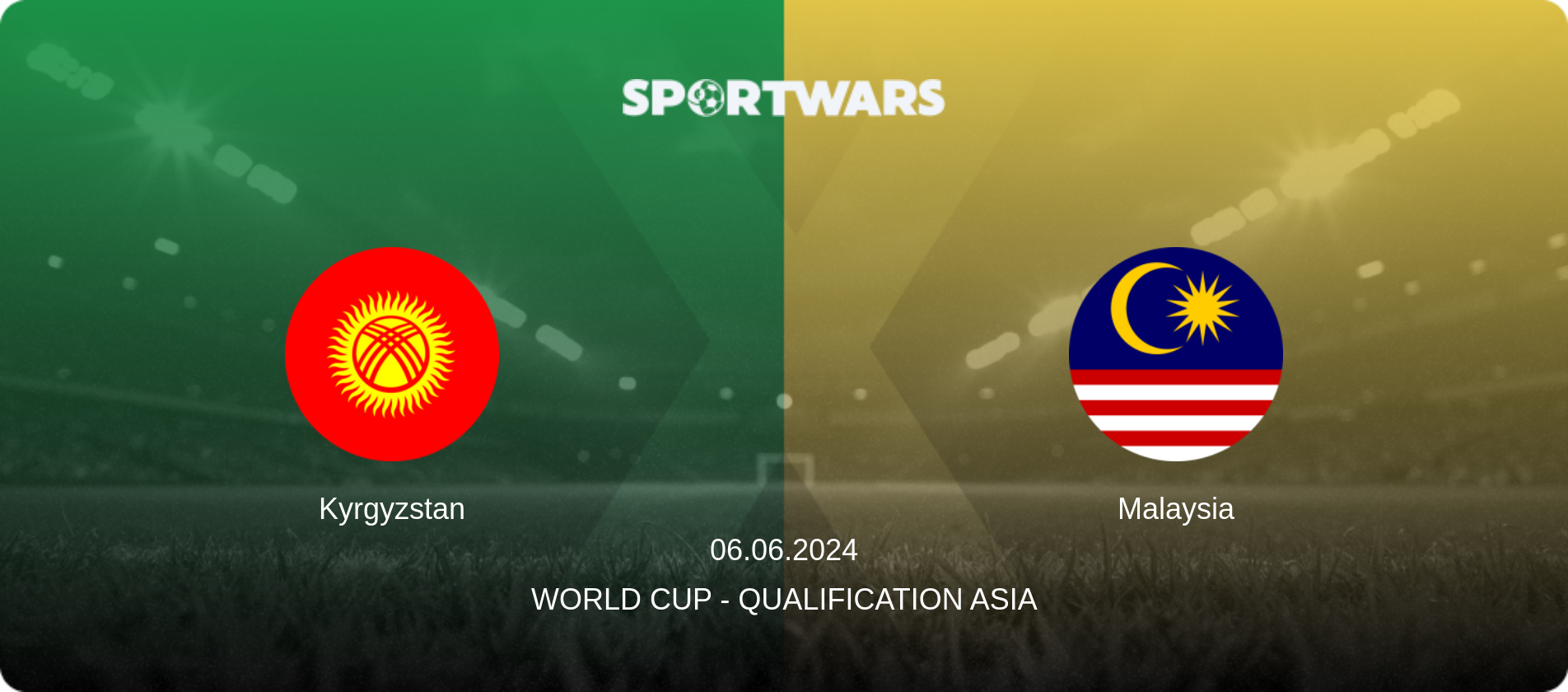 Kyrgyzstan — Malaysia, 06.06.2024 — World Cup - Qualification Asia (match preview)