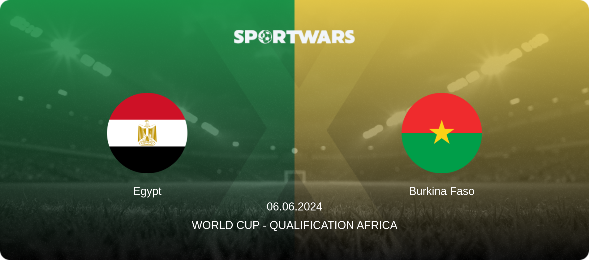 Egypt — Burkina Faso, 06.06.2024 — World Cup - Qualification Africa (match preview)
