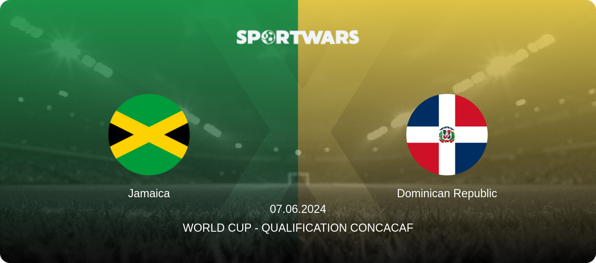 Jamaica — Dominican Republic, 07.06.2024 — World Cup - Qualification CONCACAF (match preview)