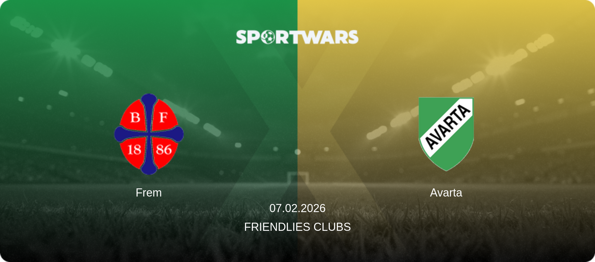 Frem — Avarta, 07.02.2026 — Friendlies Clubs (match preview)