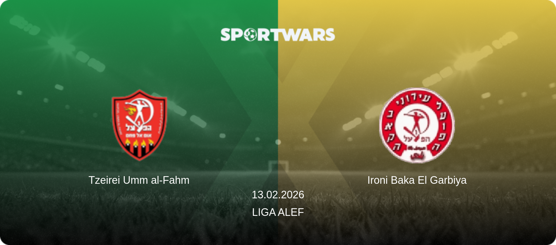 Tzeirei Umm al-Fahm — Ironi Baka El Garbiya, 13.02.2026 — Liga Alef (match preview)