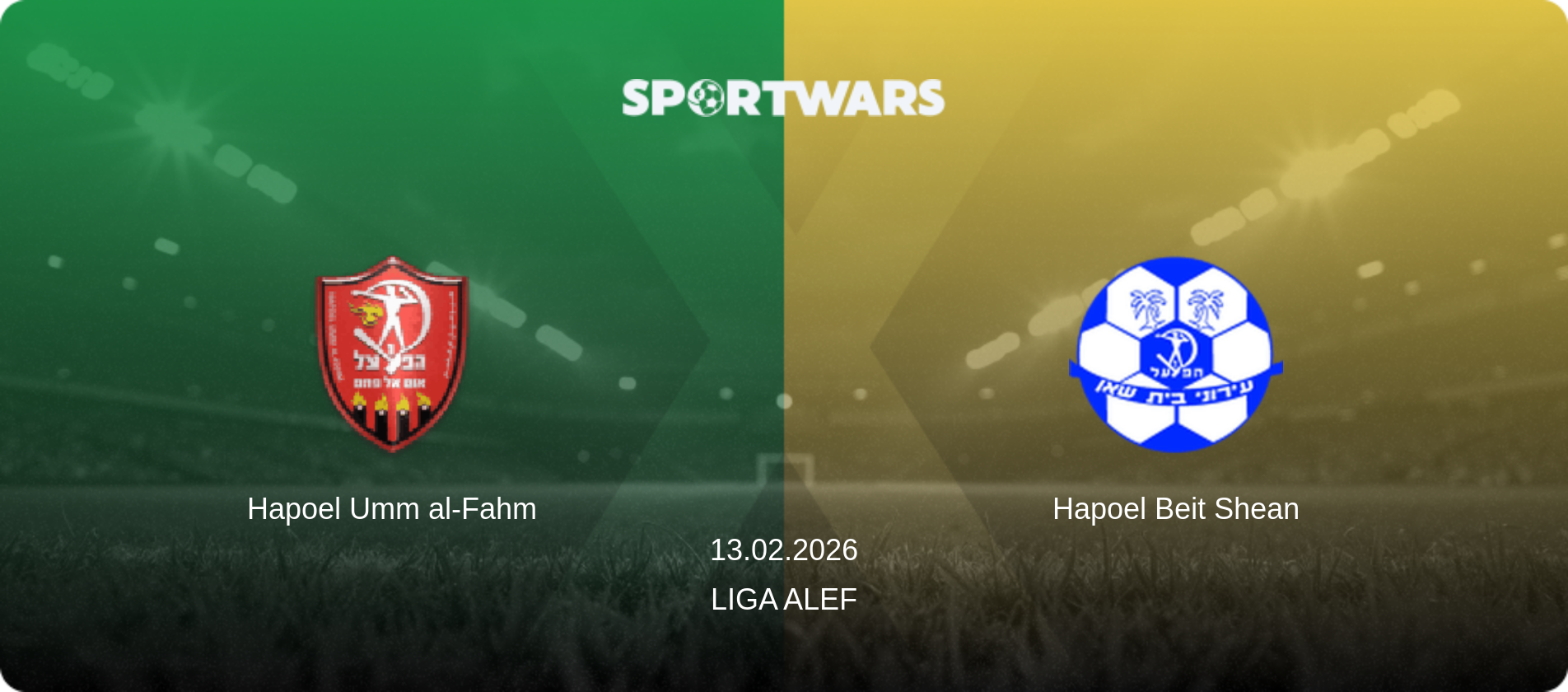 Hapoel Umm al-Fahm — Hapoel Beit Shean, 13.02.2026 — Liga Alef (match preview)