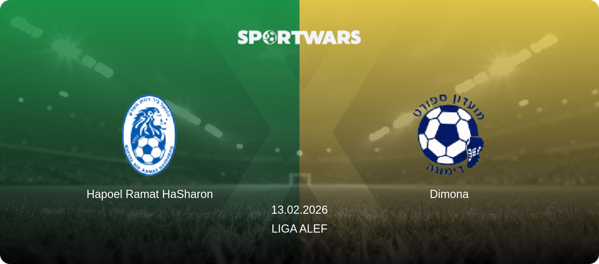 Hapoel Ramat HaSharon — Dimona, 13.02.2026 — Liga Alef (match preview)