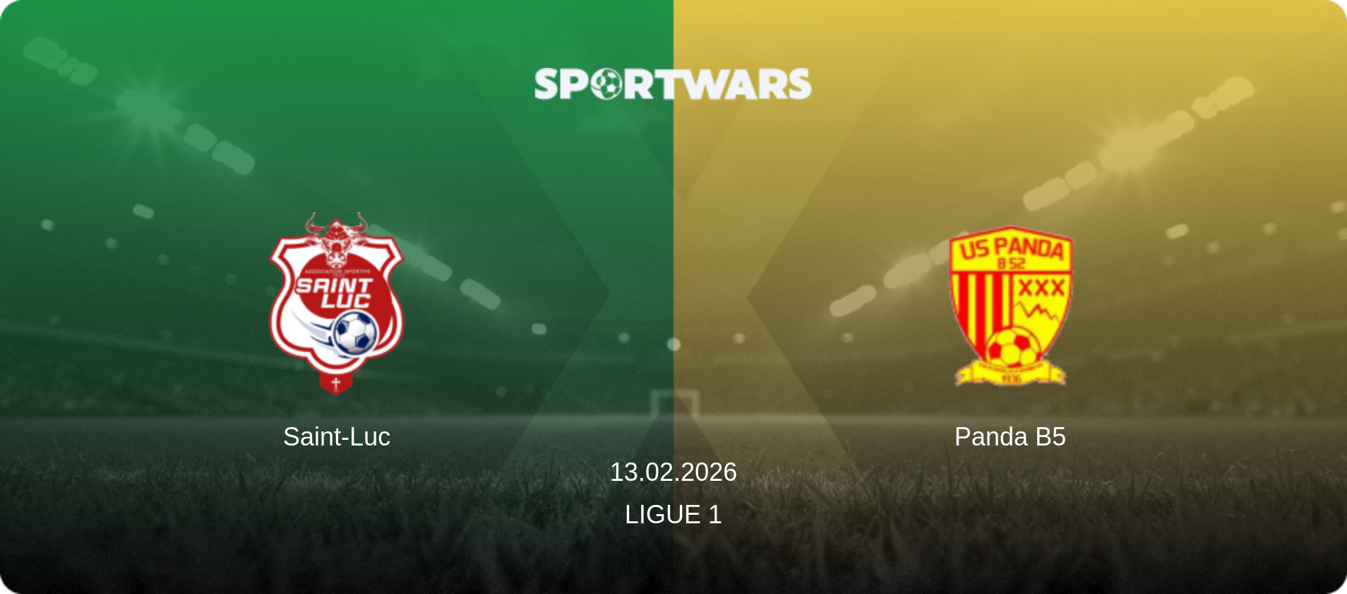 Saint-Luc — Panda B5, 13.02.2026 — Ligue 1 (match preview)