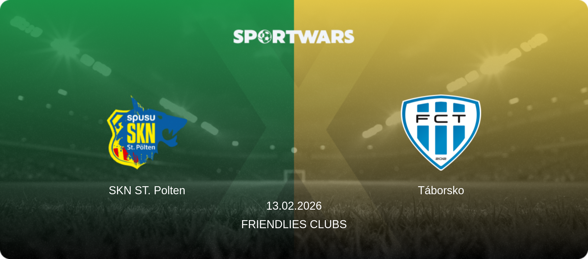 SKN ST. Polten — Táborsko, 13.02.2026 — Friendlies Clubs (match preview)