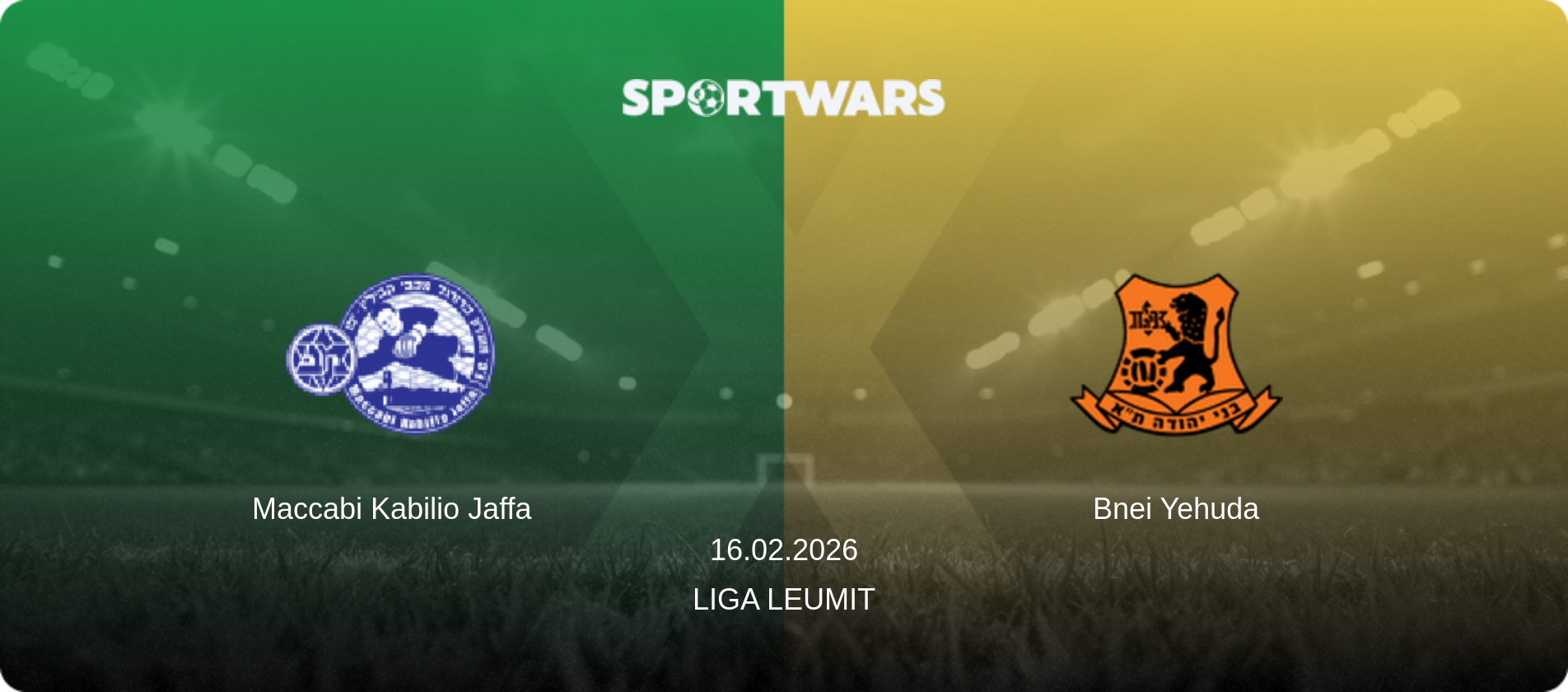 Maccabi Kabilio Jaffa — Bnei Yehuda, 16.02.2026 — Liga Leumit (match preview)