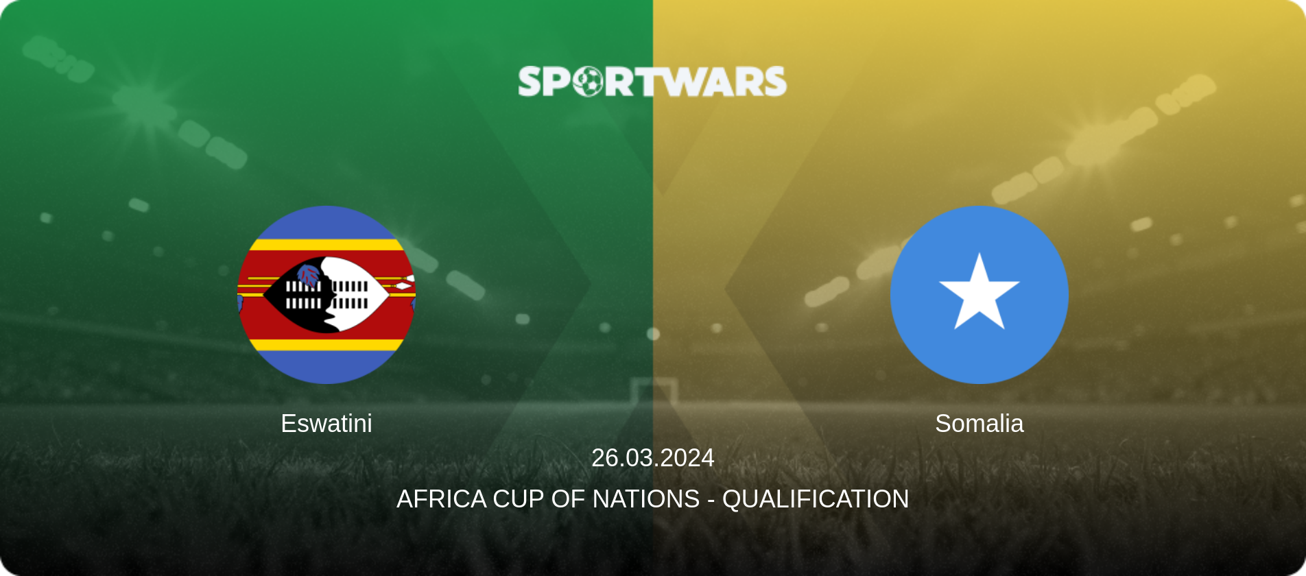 Eswatini — Somalia, 26.03.2024 — Africa Cup of Nations - Qualification (match preview)