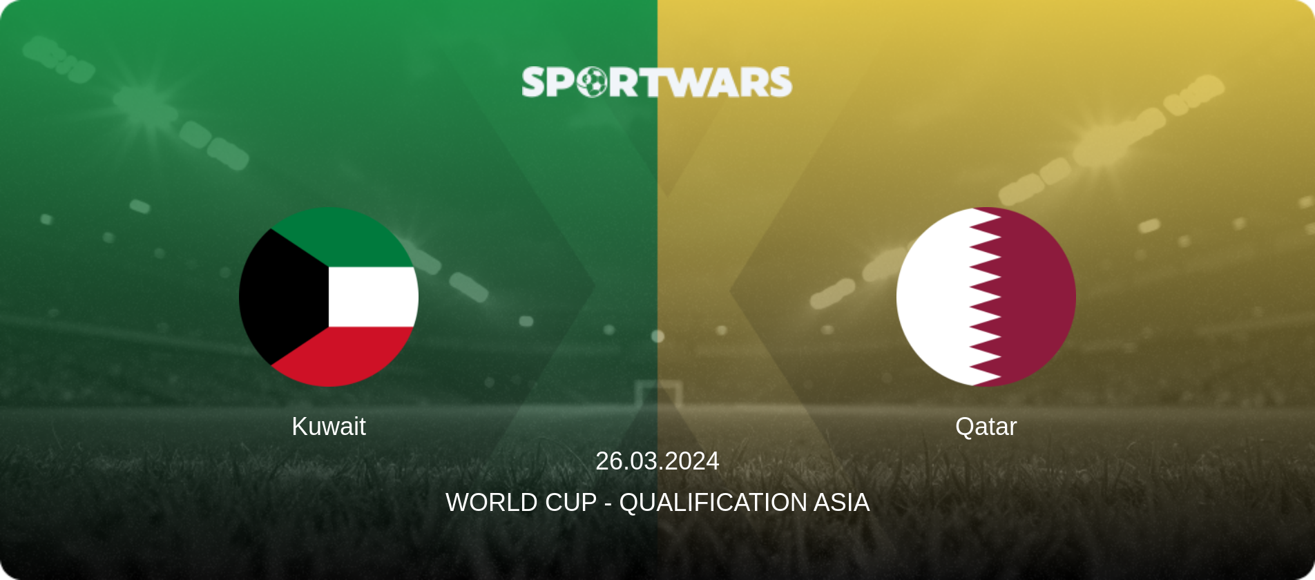 Kuwait — Qatar, 26.03.2024 — World Cup - Qualification Asia (match preview)