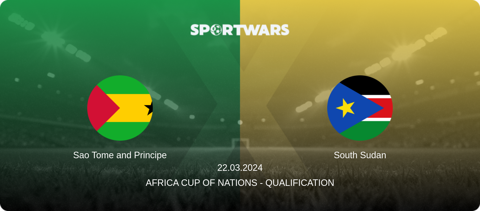 Sao Tome and Principe — South Sudan, 22.03.2024 — Africa Cup of Nations - Qualification (match preview)