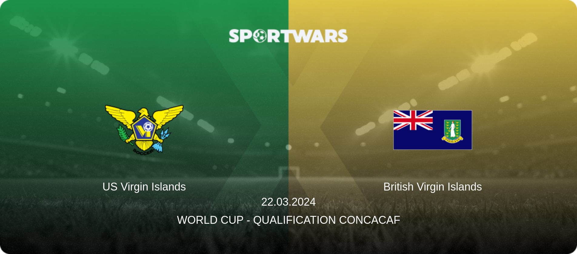 US Virgin Islands — British Virgin Islands, 22.03.2024 — World Cup - Qualification CONCACAF (match preview)