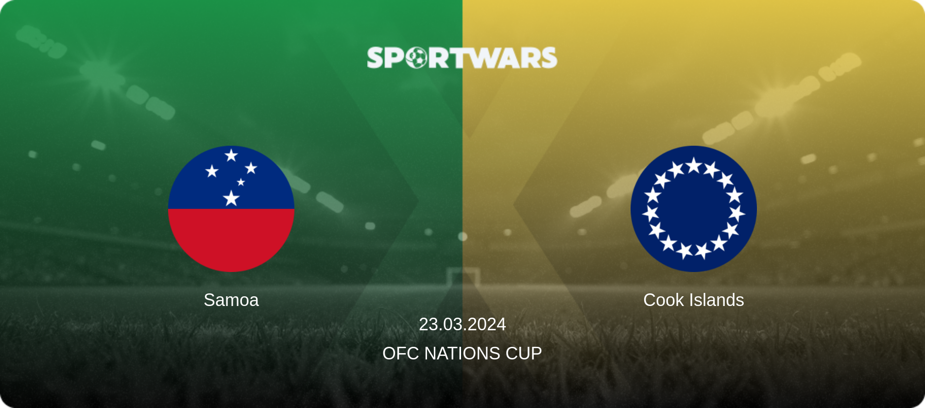 Samoa — Cook Islands, 23.03.2024 — OFC Nations Cup (match preview)