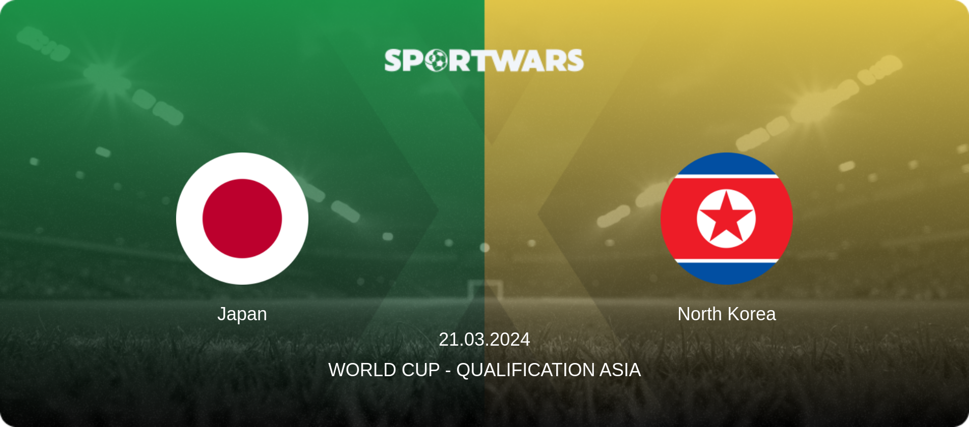 Japan — North Korea, 21.03.2024 — World Cup - Qualification Asia (match preview)