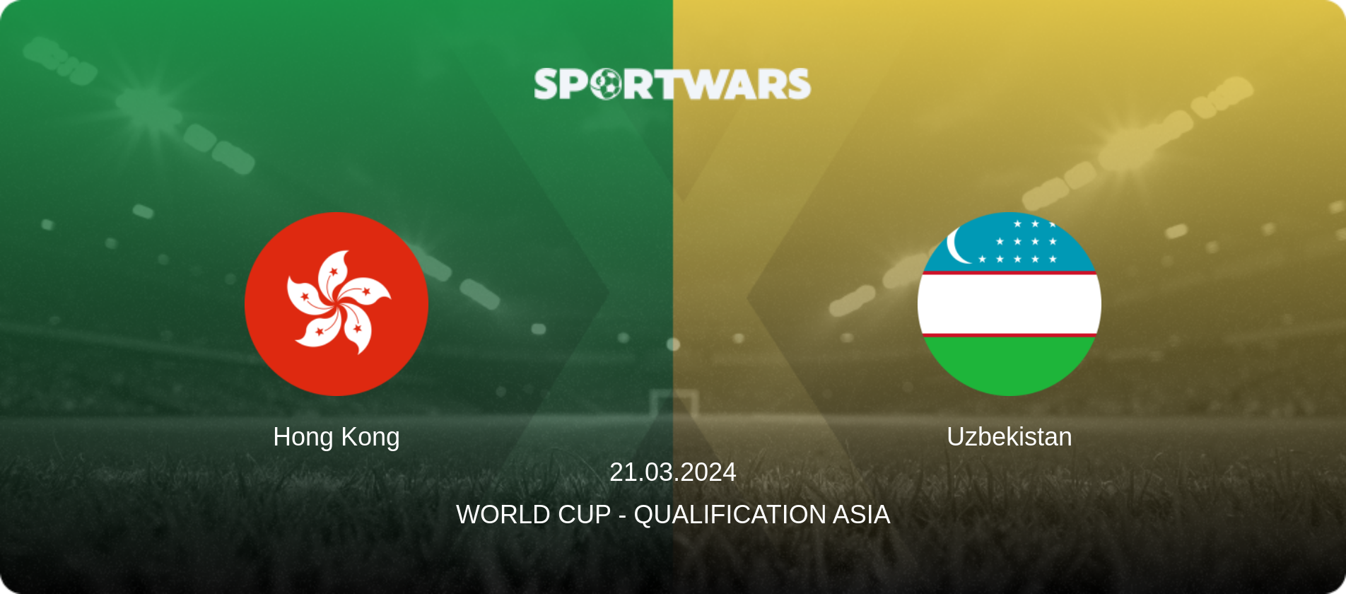 Hong Kong — Uzbekistan, 21.03.2024 — World Cup - Qualification Asia (match preview)