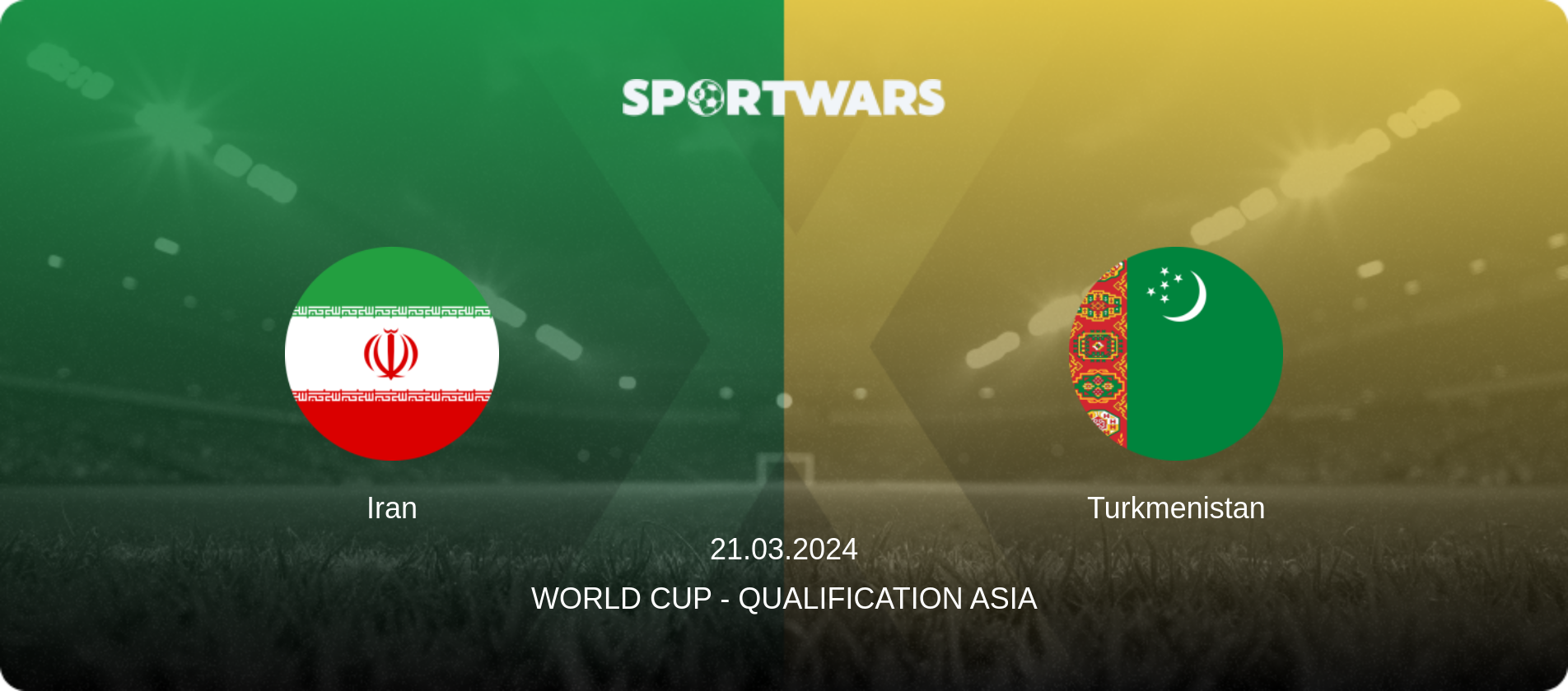 Iran — Turkmenistan, 21.03.2024 — World Cup - Qualification Asia (match preview)