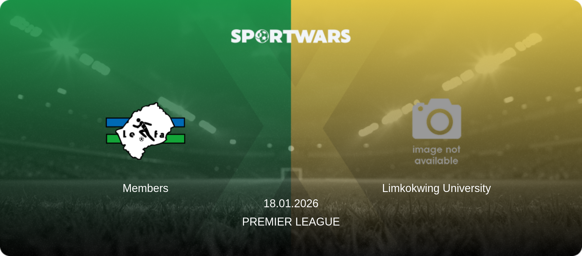 Members — Limkokwing University, 18.01.2026 — Premier League (match preview)