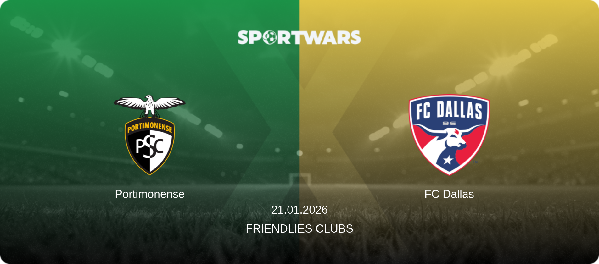 Portimonense — FC Dallas, 21.01.2026 — Friendlies Clubs (match preview)
