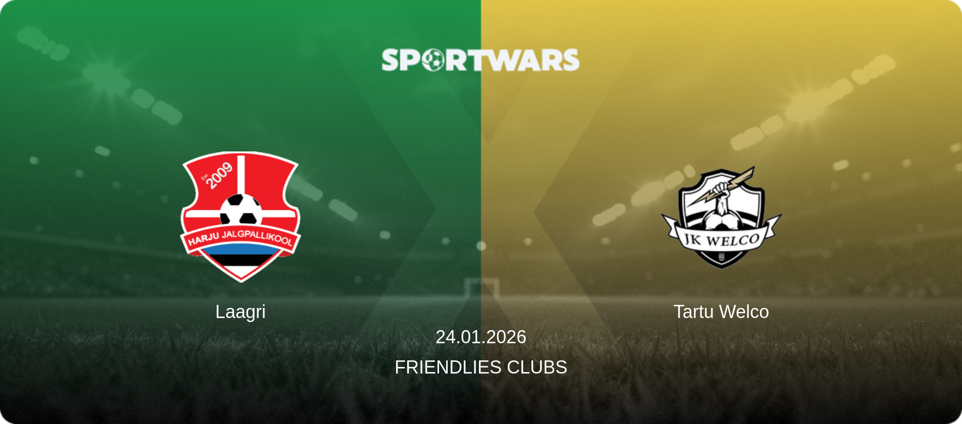 Laagri — Tartu Welco, 24.01.2026 — Friendlies Clubs (match preview)
