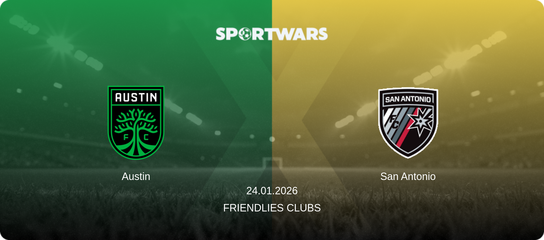 Austin — San Antonio, 24.01.2026 — Friendlies Clubs (match preview)