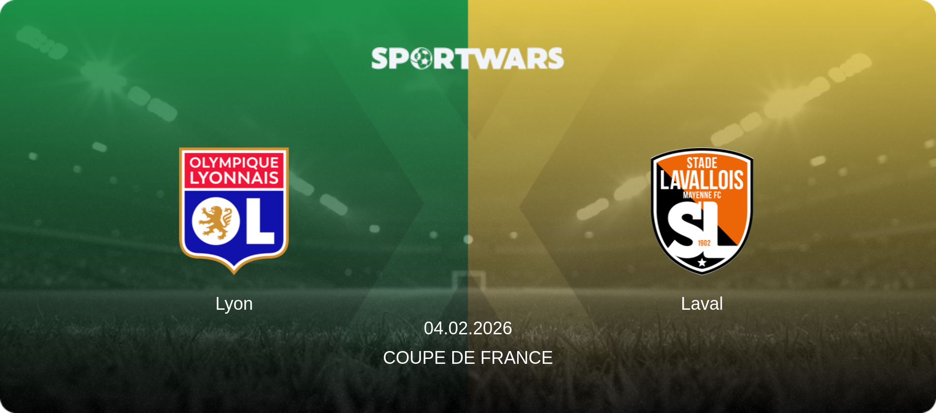 Lyon — Laval, 04.02.2026 — Coupe de France (match preview)