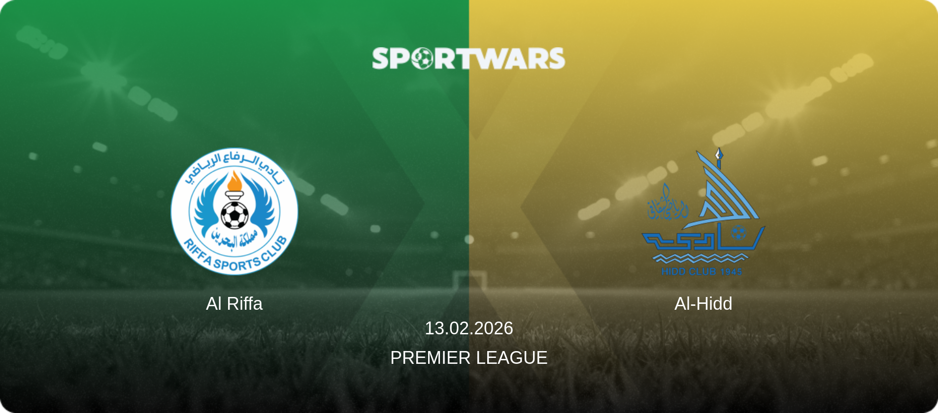 Al Riffa — Al-Hidd, 13.02.2026 — Premier League (match preview)