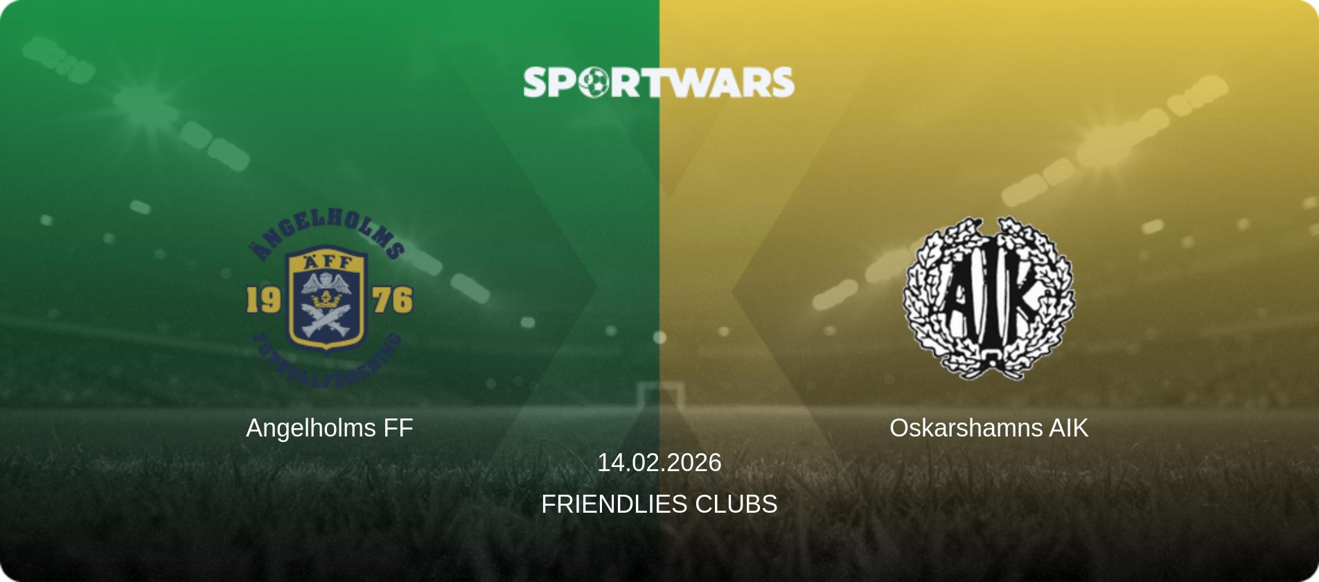 Angelholms FF — Oskarshamns AIK, 14.02.2026 — Friendlies Clubs (match preview)