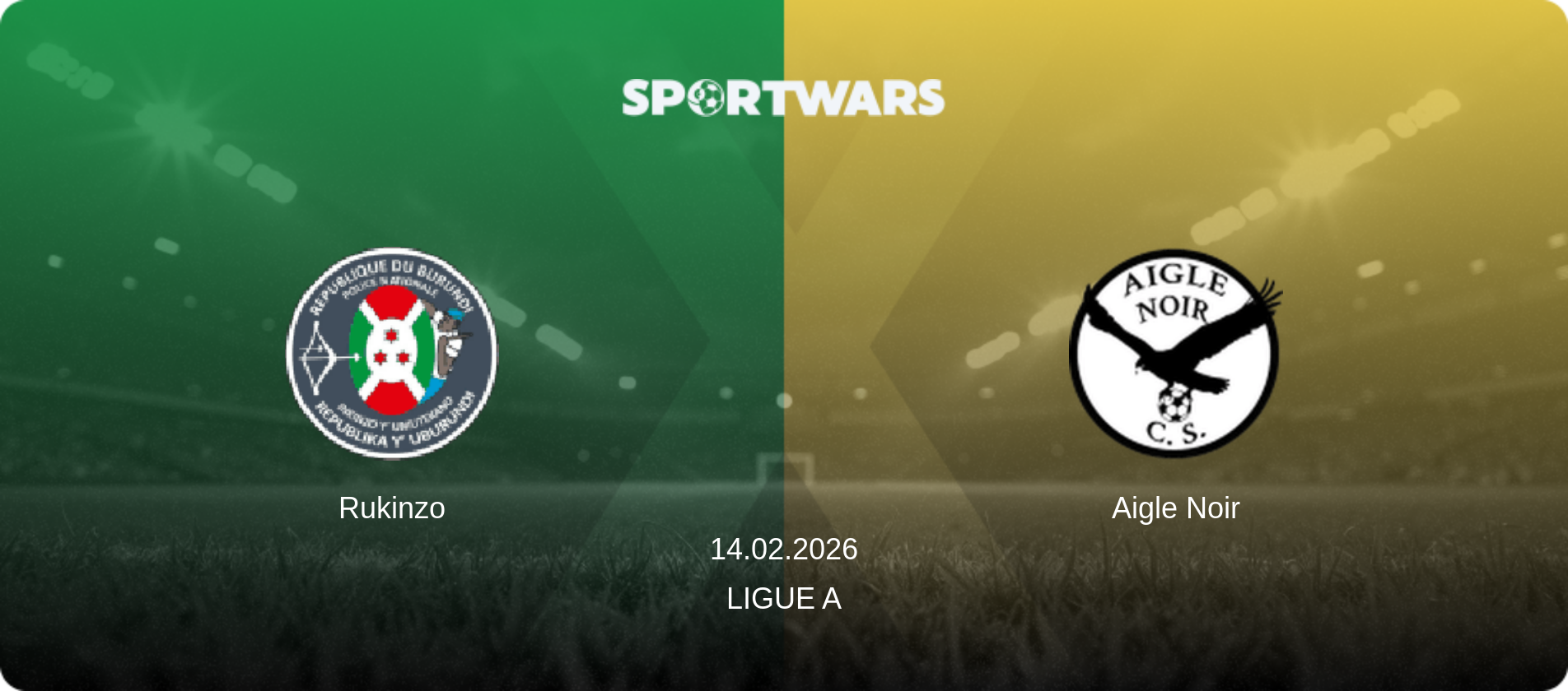 Rukinzo — Aigle Noir, 14.02.2026 — Ligue A (match preview)