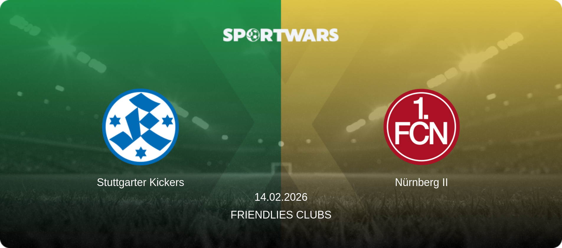 Stuttgarter Kickers — Nürnberg II, 14.02.2026 — Friendlies Clubs (match preview)