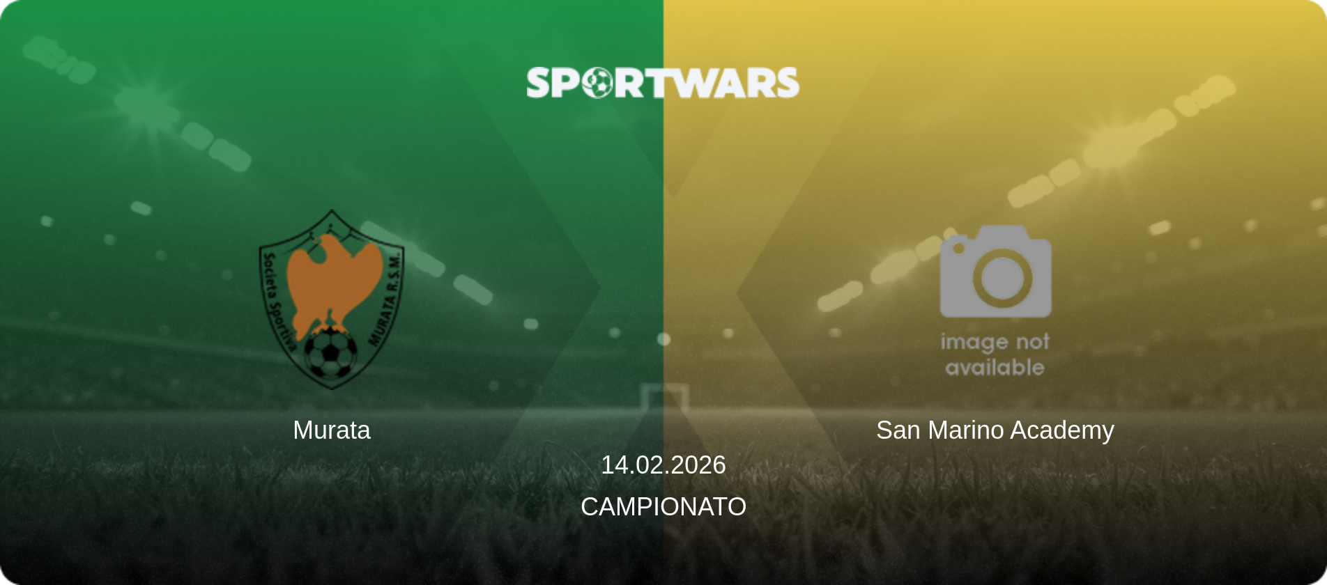 Murata — San Marino Academy, 14.02.2026 — Campionato (match preview)
