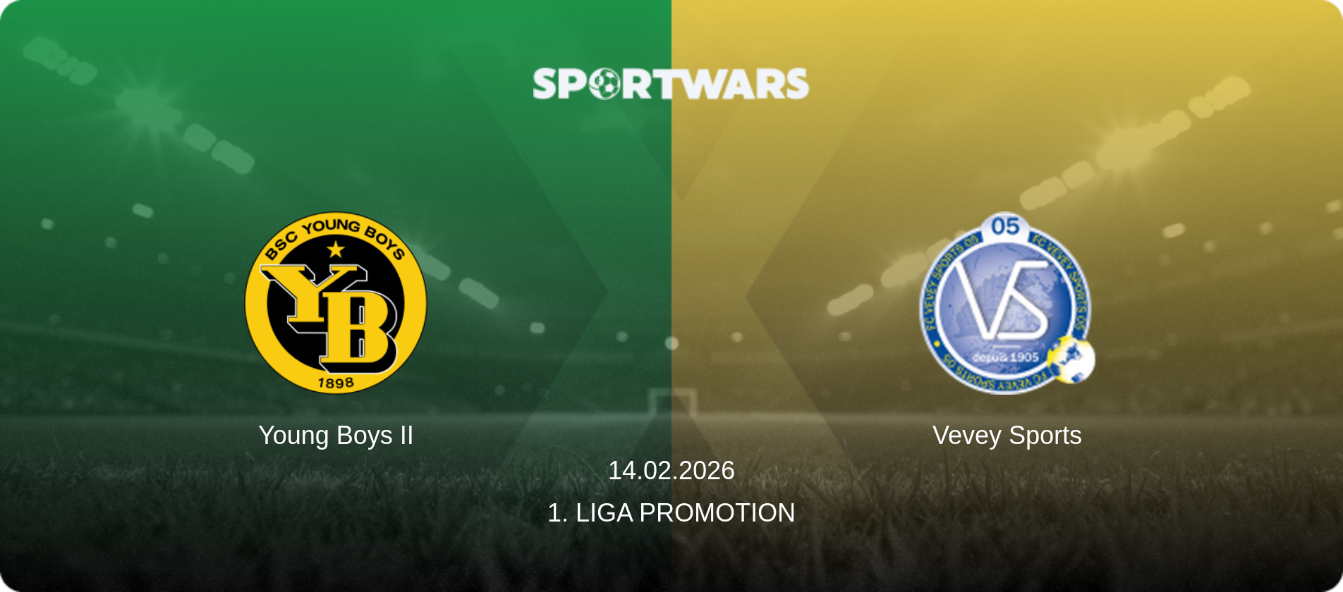 Young Boys II — Vevey Sports, 14.02.2026 — 1. Liga Promotion (match preview)
