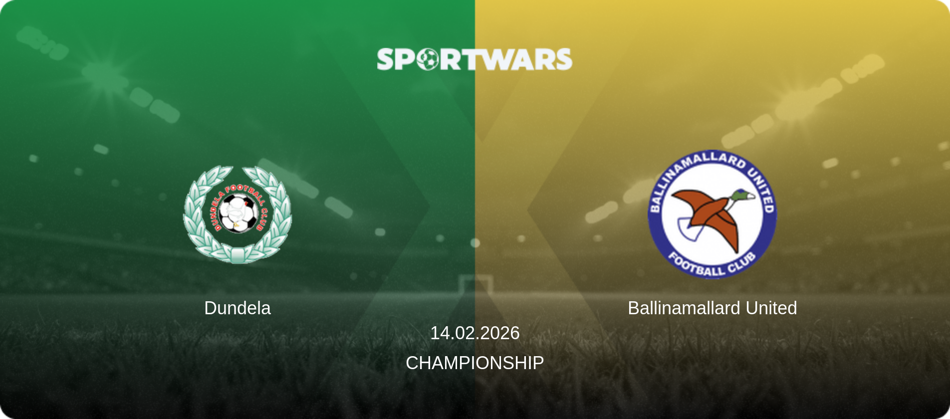 Dundela — Ballinamallard United, 14.02.2026 — Championship (match preview)