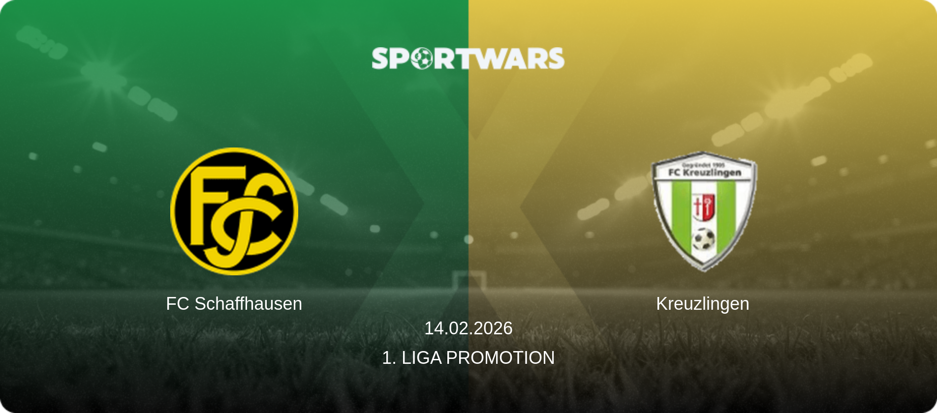 FC Schaffhausen — Kreuzlingen, 14.02.2026 — 1. Liga Promotion (match preview)