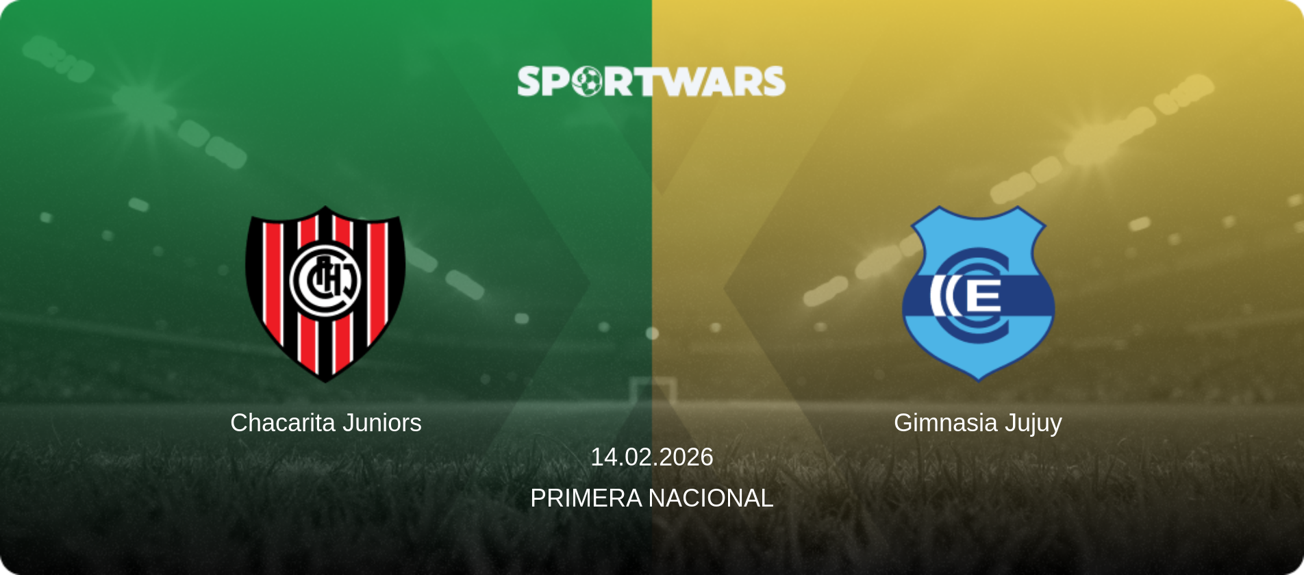 Chacarita Juniors — Gimnasia Jujuy, 14.02.2026 — Primera Nacional (match preview)