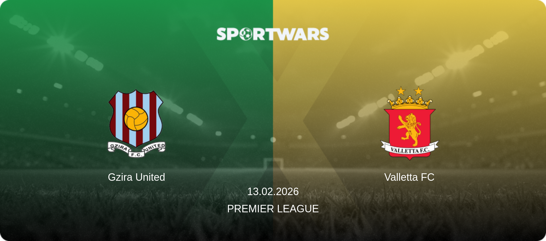 Gzira United — Valletta FC, 13.02.2026 — Premier League (match preview)
