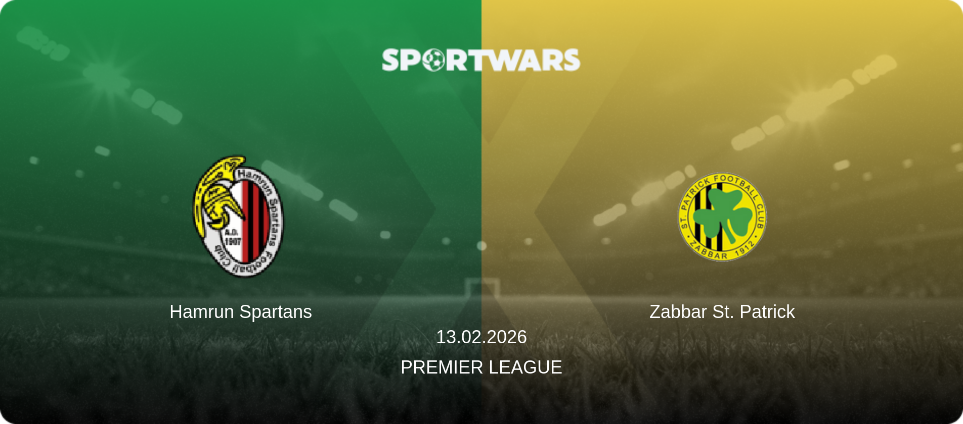 Hamrun Spartans — Zabbar St. Patrick, 13.02.2026 — Premier League (match preview)