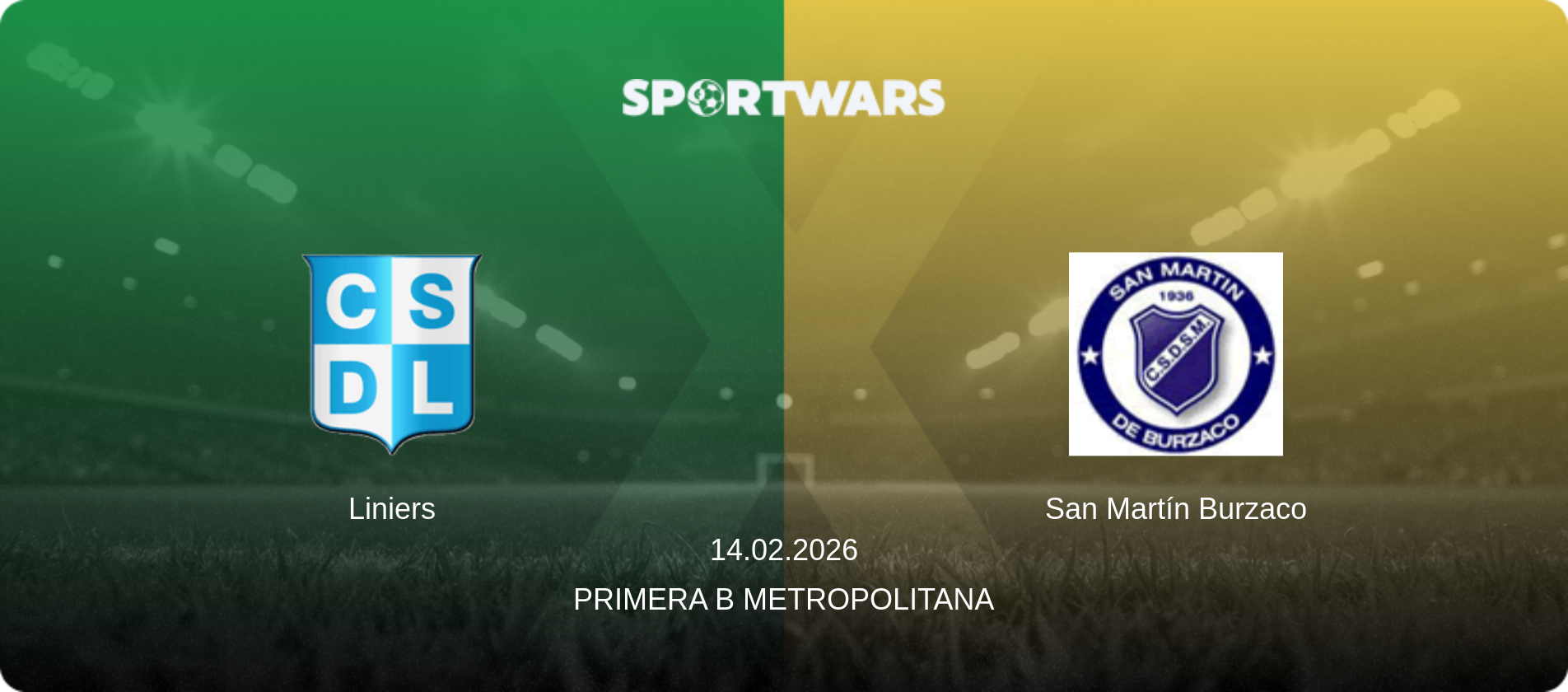 Liniers — San Martín Burzaco, 14.02.2026 — Primera B Metropolitana (match preview)