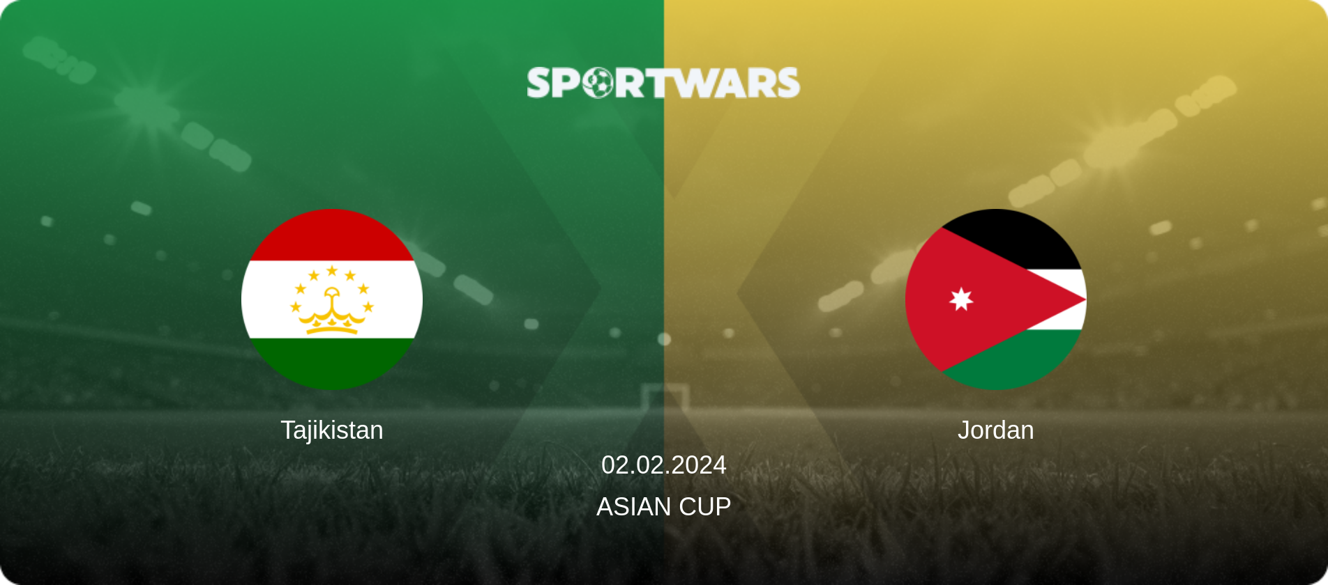 Tajikistan — Jordan, 02.02.2024 — Asian Cup (match preview)