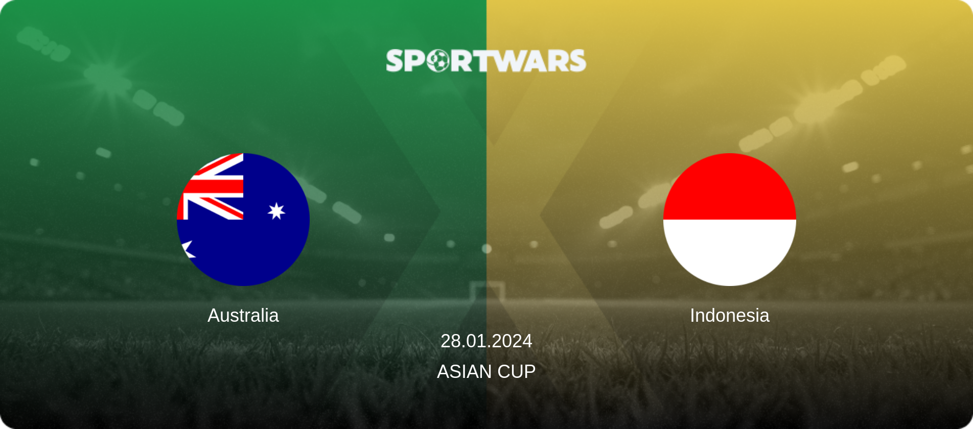 Australia — Indonesia, 28.01.2024 — Asian Cup (match preview)