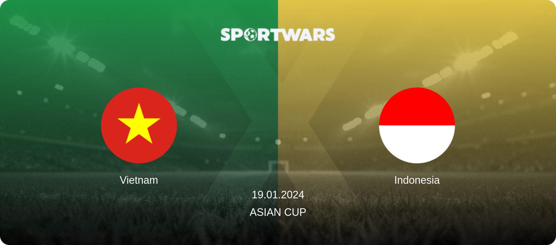 Vietnam — Indonesia, 19.01.2024 — Asian Cup (match preview)