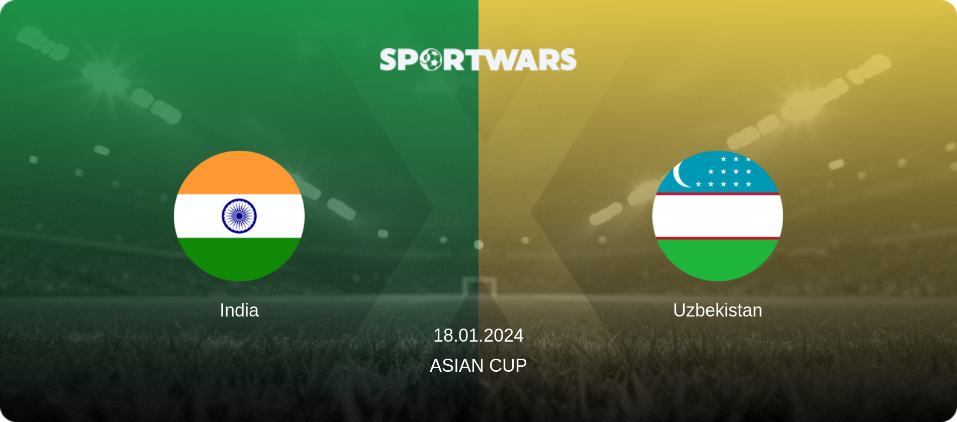 India — Uzbekistan, 18.01.2024 — Asian Cup (match preview)