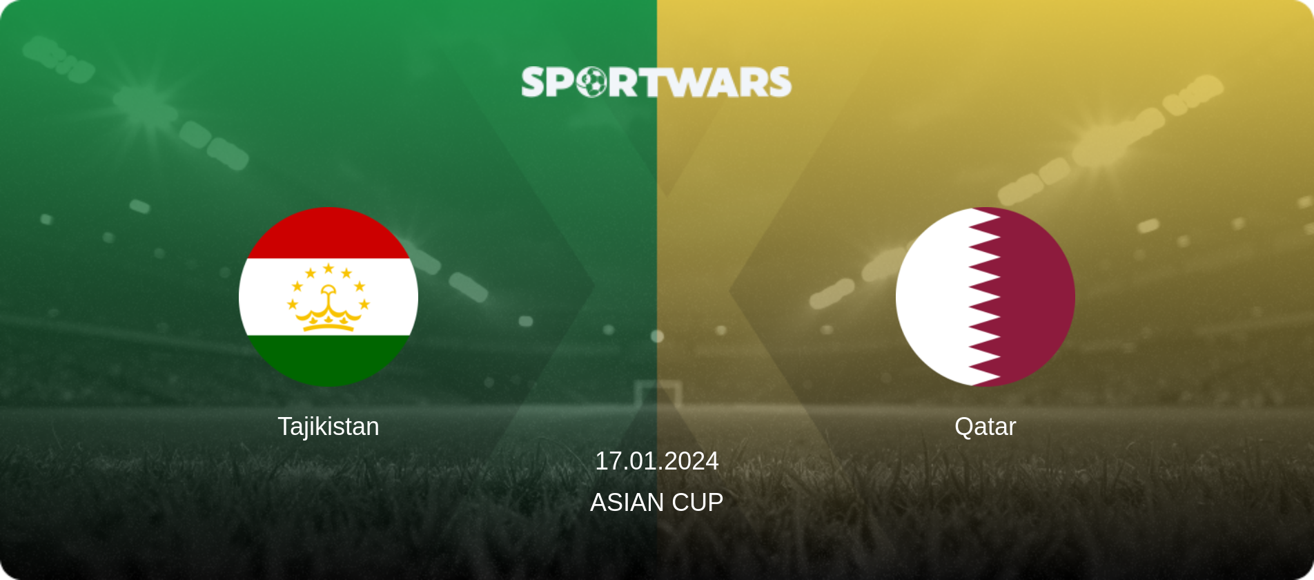 Tajikistan — Qatar, 17.01.2024 — Asian Cup (match preview)