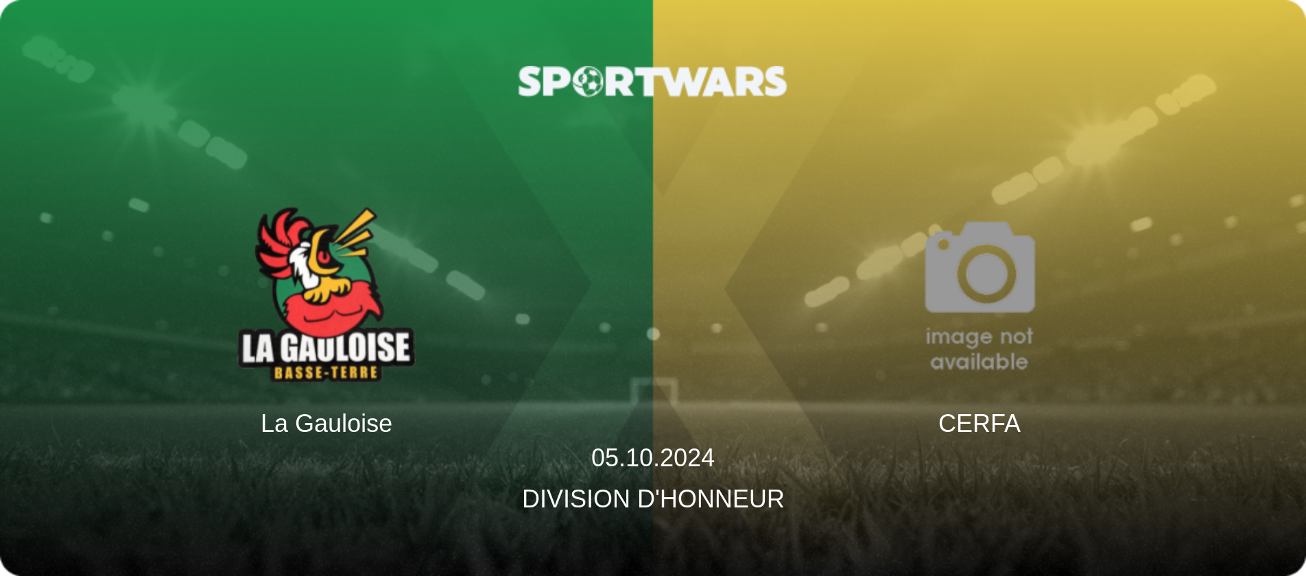 La Gauloise — CERFA, 05.10.2024 — Division d'Honneur (match preview)