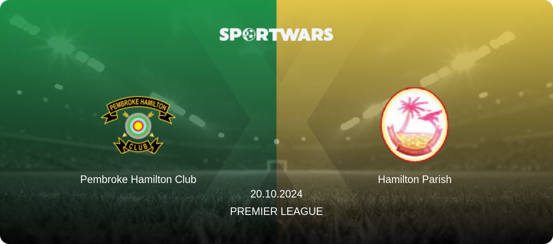 Pembroke Hamilton Club — Hamilton Parish, 20.10.2024 — Premier League (match preview)