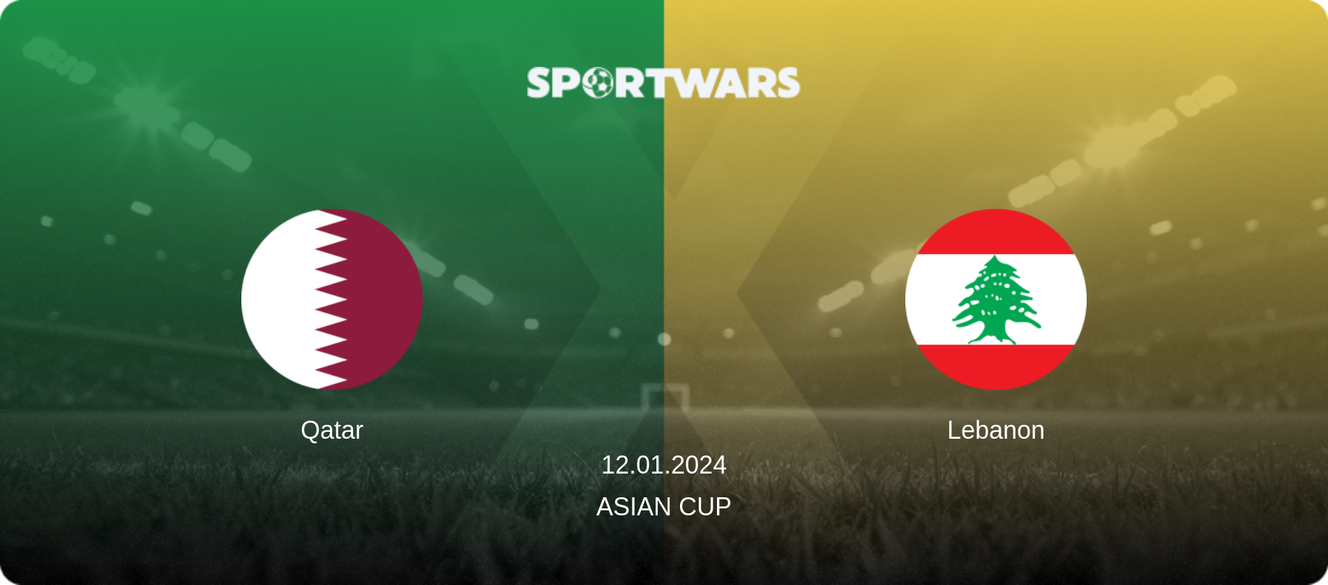 Qatar — Lebanon, 12.01.2024 — Asian Cup (match preview)